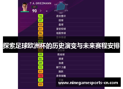 探索足球欧洲杯的历史演变与未来赛程安排 探索足球欧洲杯的历史演变与未来赛程安排